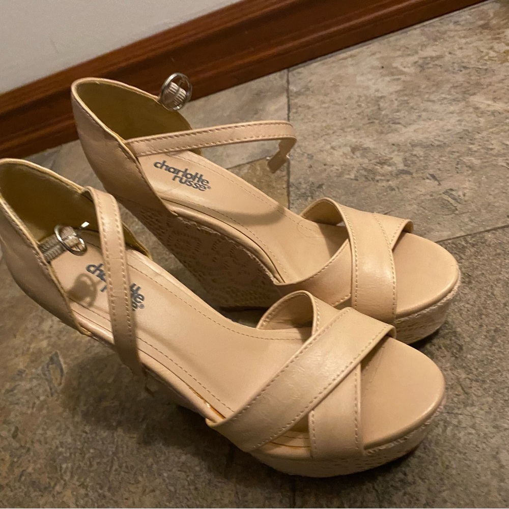 Charlotte Russe wedge heels